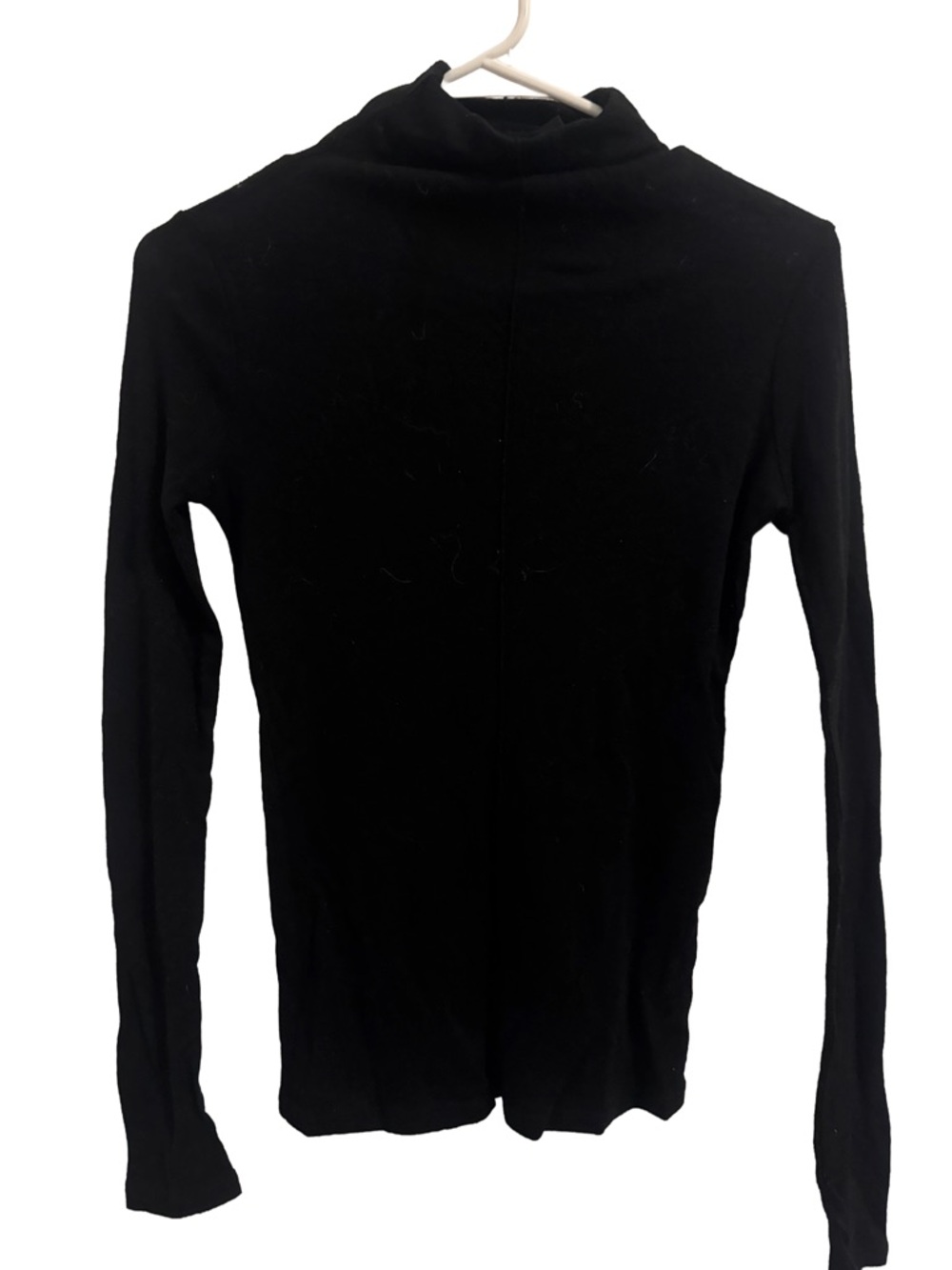 Maje Black Long Sleeve Cowlneck - Size S